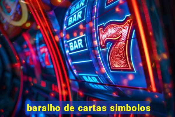 baralho de cartas simbolos